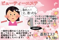 春　最新エステ